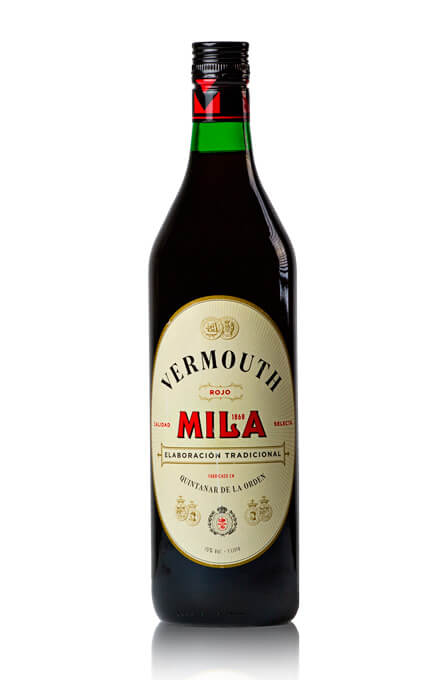 Botella 1 litro vermouth rojo